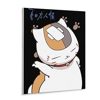 A4大作品✨手作り額付き作品　title「夢旅ニャンコ」 Amazon | 夏目友人帳 ニャンコ先生 数字塗り絵 DIY数字キット 手